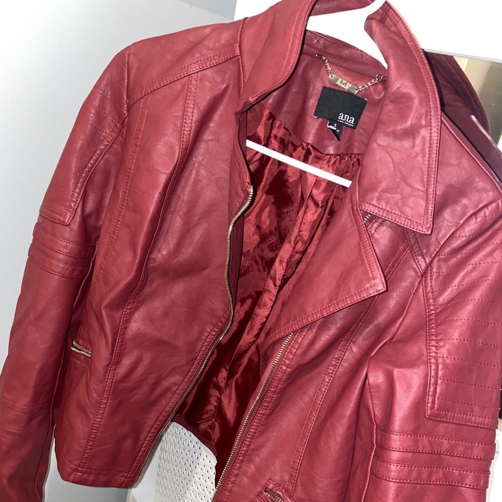 Leather jacket